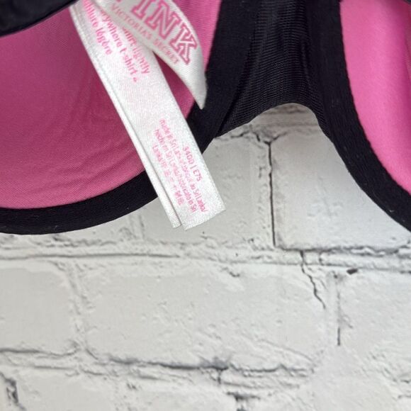 PINK Victoria's Secret T-shirt Bra Push-Up Full Coverage 34DD - Picture 7 of 8